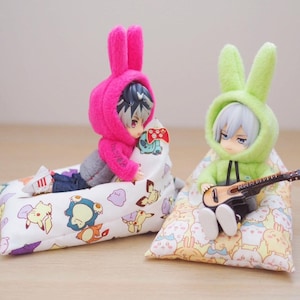 Pufs Buddy para muñecas Nendoroid Obitsu 11 BJD / 24 patrones hechos a mano en Canadá