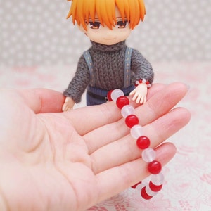 Matching Beaded Bracelets for Obitsu 11 Nendoroid Dolls | Handmade in Canada