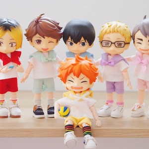 6 colors Nendoroid clothes Sailor Sets obitsu 11 ob11 BJD YMY GSC doll clothes