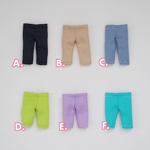 Simple Pants | Handmade Nendoroid Clothes Obitsu 11 OB11 BJD YMY Doll Clothes