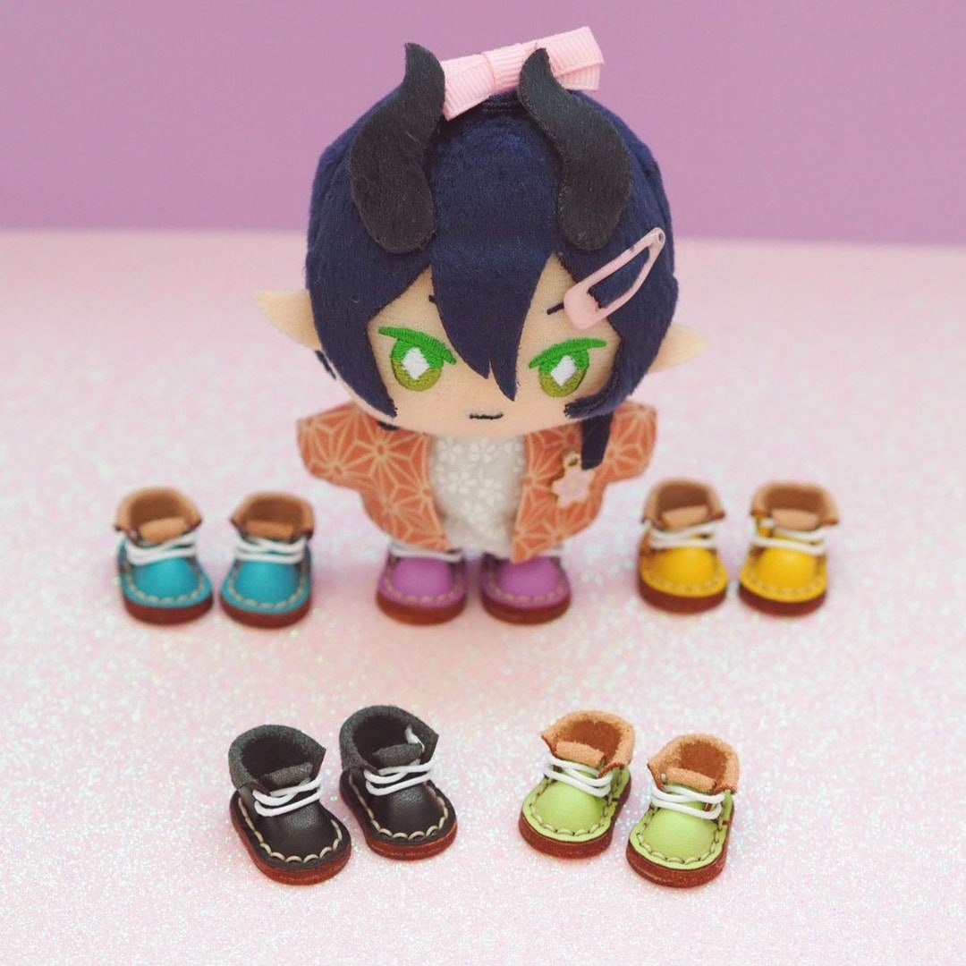 Cuffed Shoes for 10 Cm Nui Plush Doll Clothes Plush Clothes