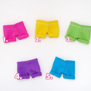 Cuffed Shorts Nendoroid clothes doll clothes obitsu 11 ob11 GSC BJD 6 colors