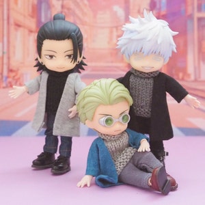 Cardigan Set for Nendoroid Doll Obitsu 11 Clothes YMY | 4 Styles | Handmade in Canada