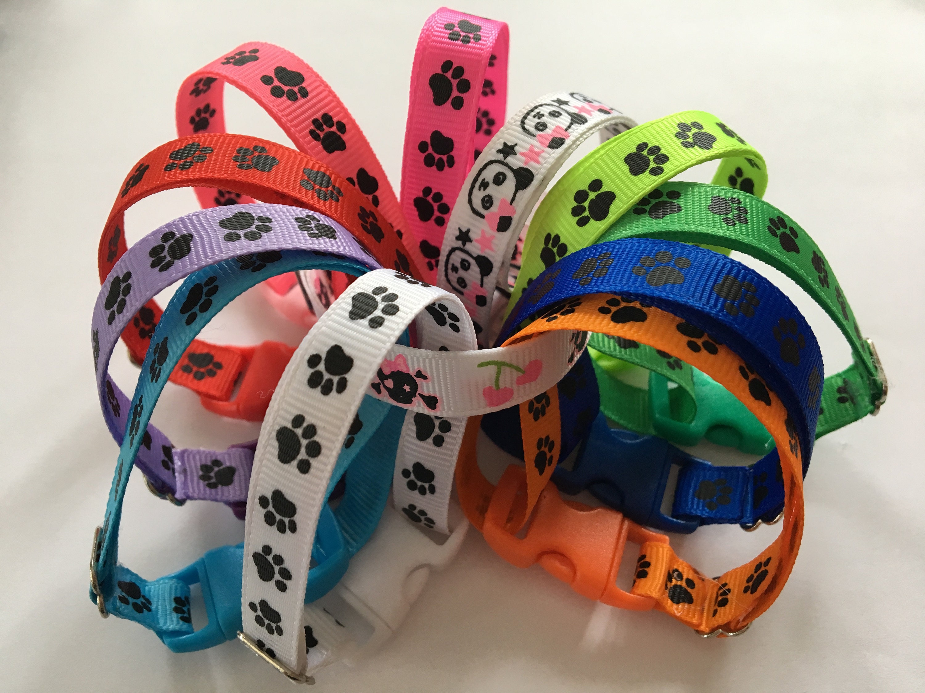 12 Puppy Whelping ID Collars FREE SHIPPING
