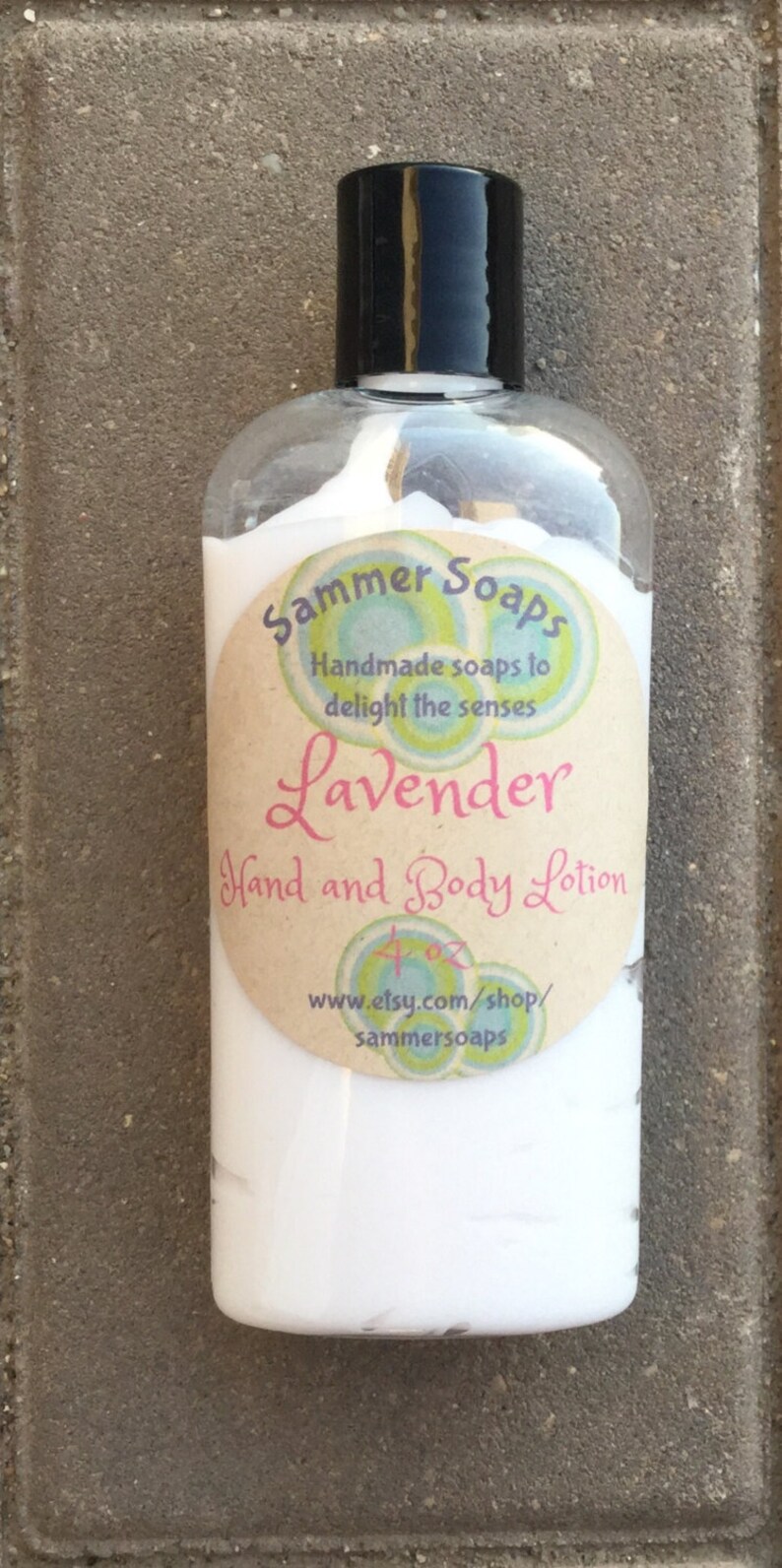 Lavender Scented Hand and Body Lotion 4 Oz 8 Oz or 16 Oz Etsy