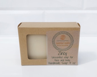 Face and Body Soap with Zinc Pyrithione