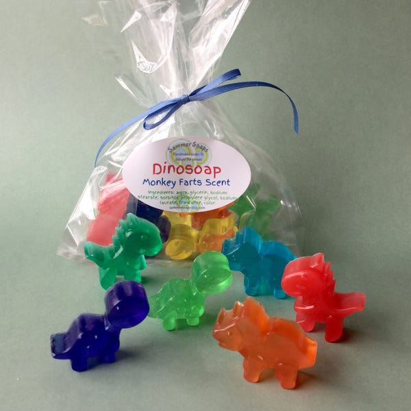 Dinosaur Soap Etsy