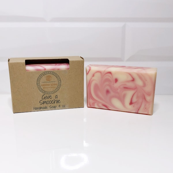 Pear and Pomegranate Scent Soap
