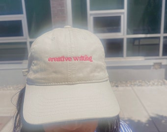 creative writing cap