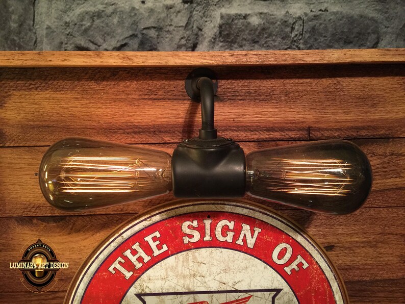 Mobil Gas lighted automotive memorabilia mobil gas station Etsy