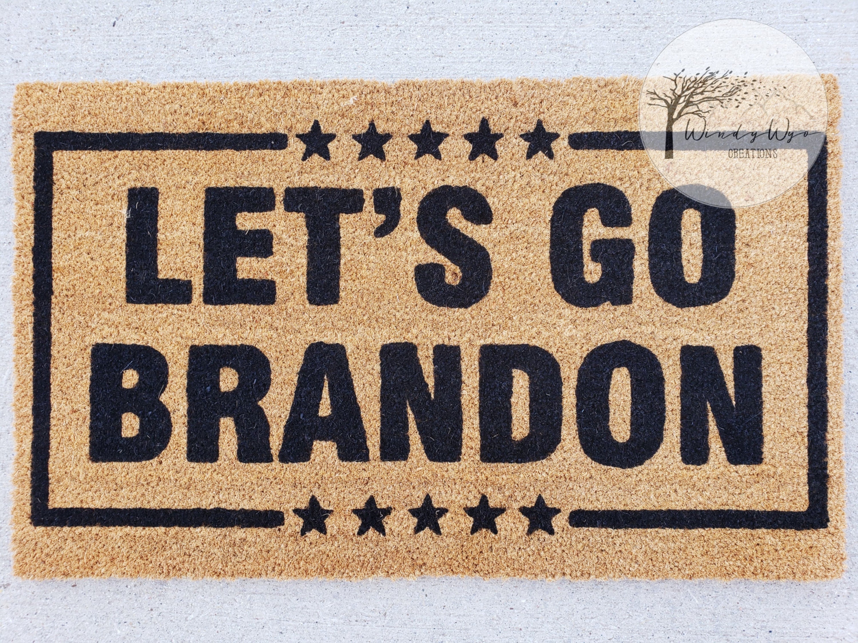 Gift Sticker : Lets Go Brandon FJB F**ck Joe Biden Viral Meme Trump  Supporter