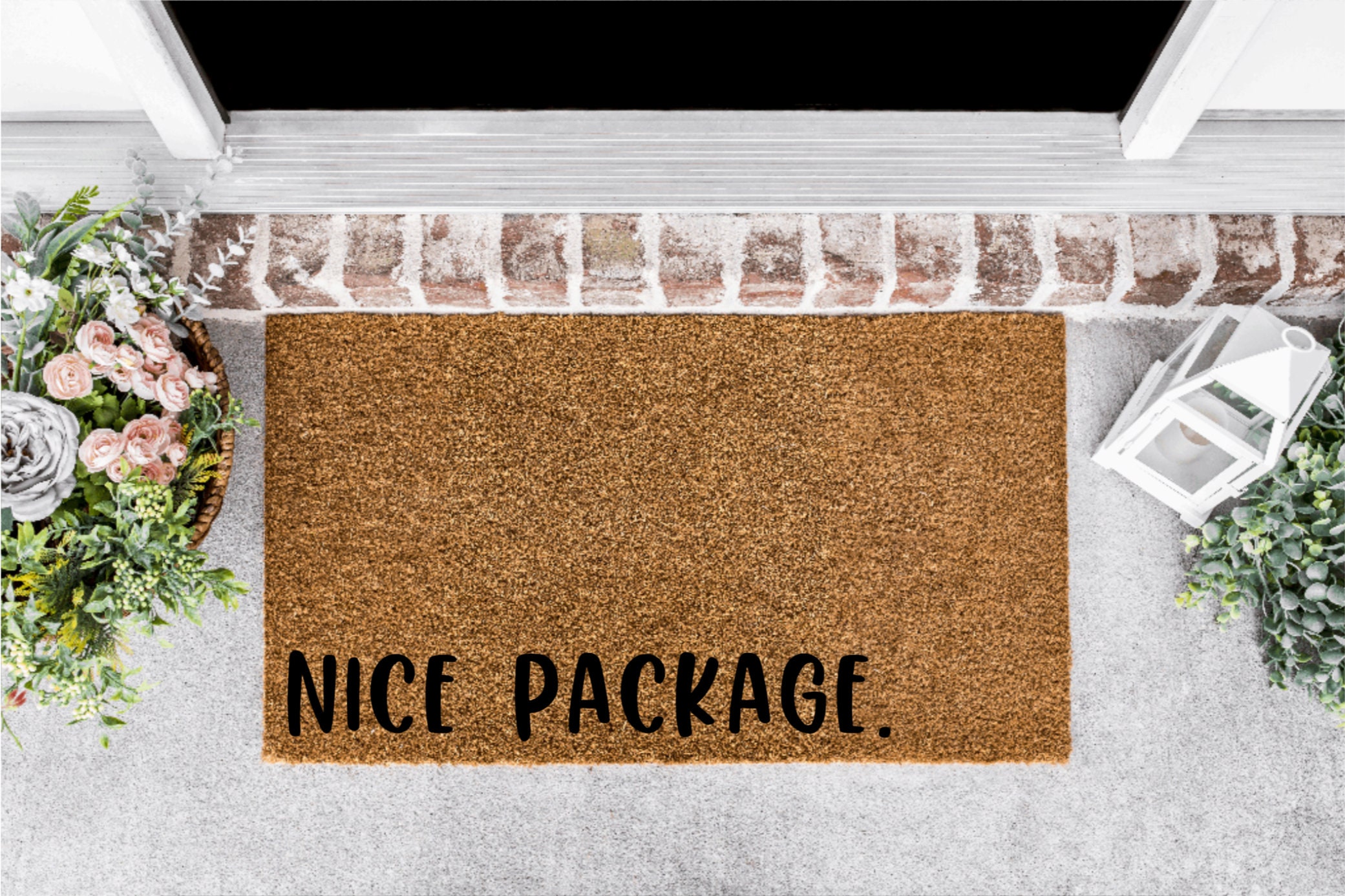Nice Package Doormat Nice Package Door Mat Funny Doormat Etsy