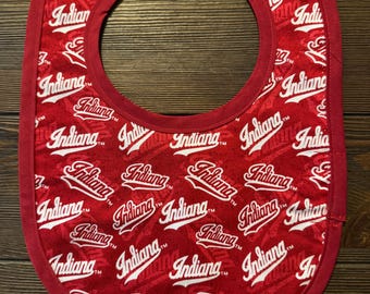 Indiana Hoosiers Baby Bib