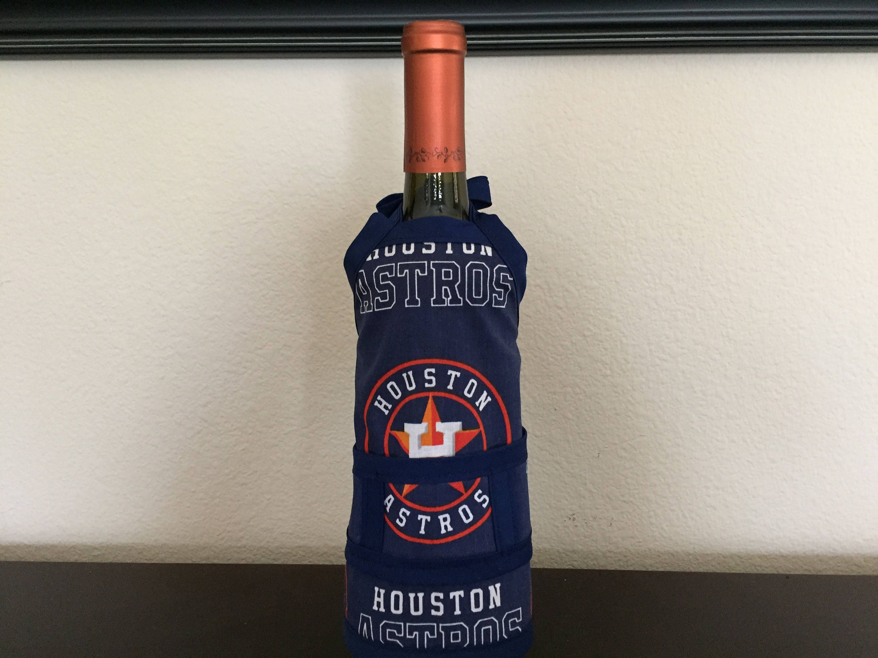 Houston Astros Wine Bottle Cover Etsy UK