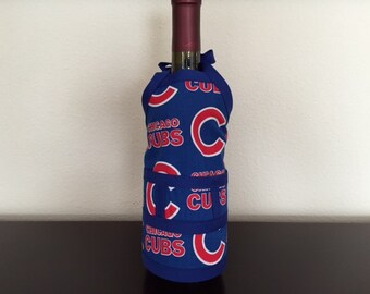 Chicago Cubs Wine Bottle Cover