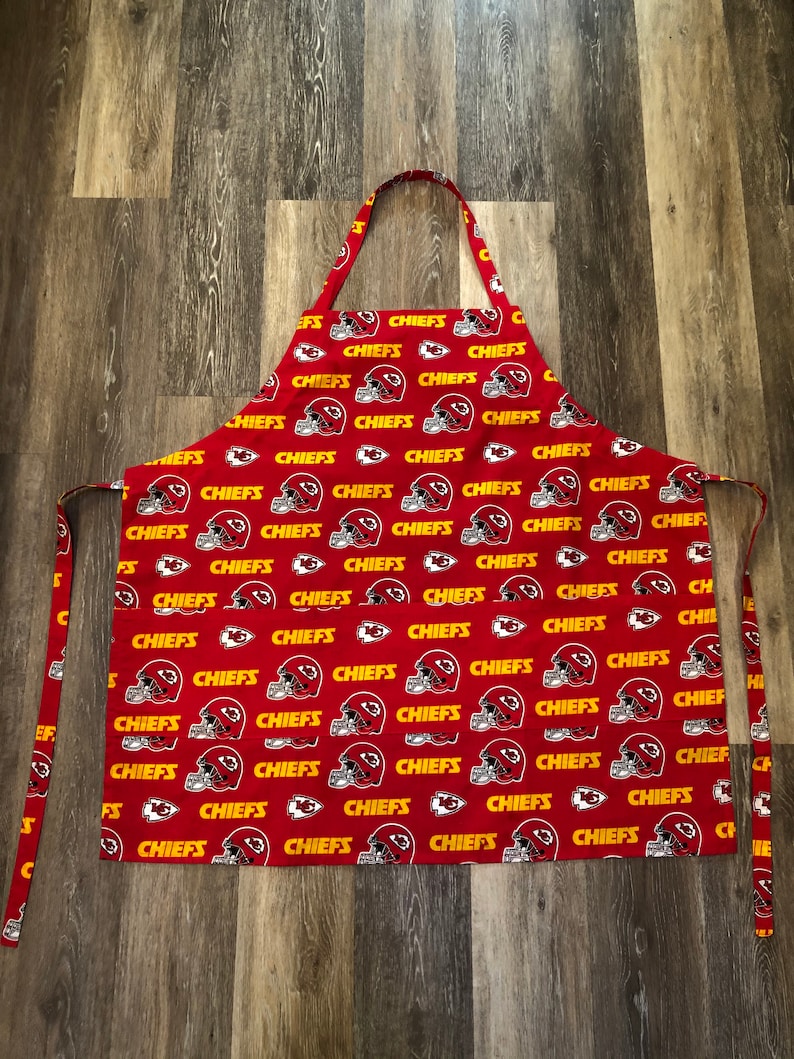 Kansas City Chiefs BBQ Apron - Etsy