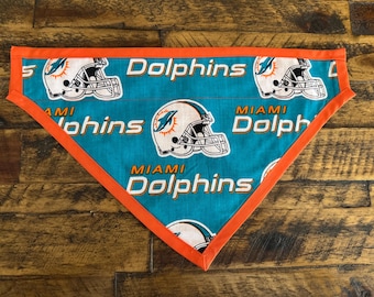 Miami Dolphins Dog Scarf