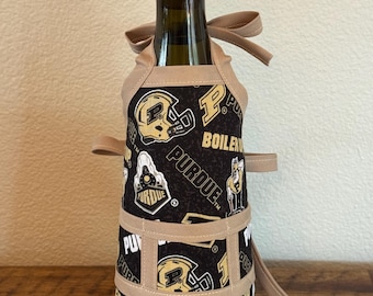 Purdue Boilermakers Wine Bottle Cover