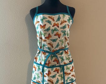 Ladies Butterflies Apron
