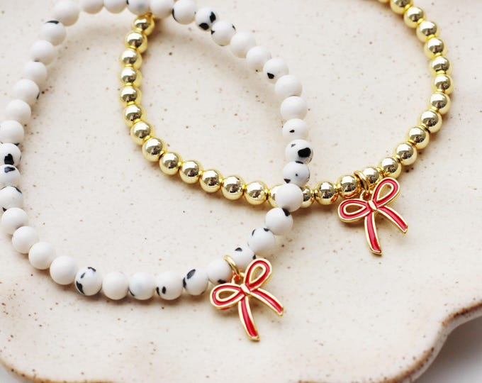 Featured listing image: The Red Bow Bracelet