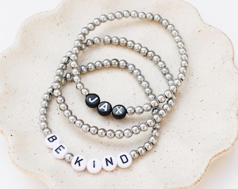 Silver Stacking Bracelets