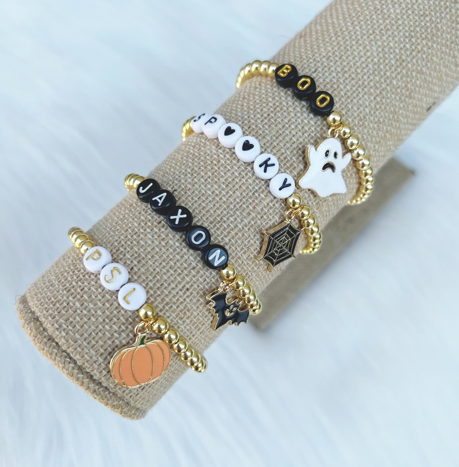 Halloween Custom Charm Bracelets by Sarahndipity Jewelry Etsy