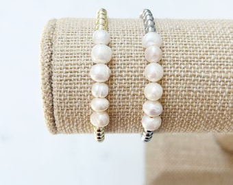 Pearl Bar Bracelet