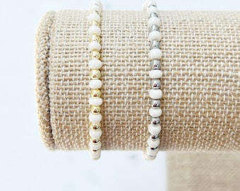 Pearl Stacking Bracelets