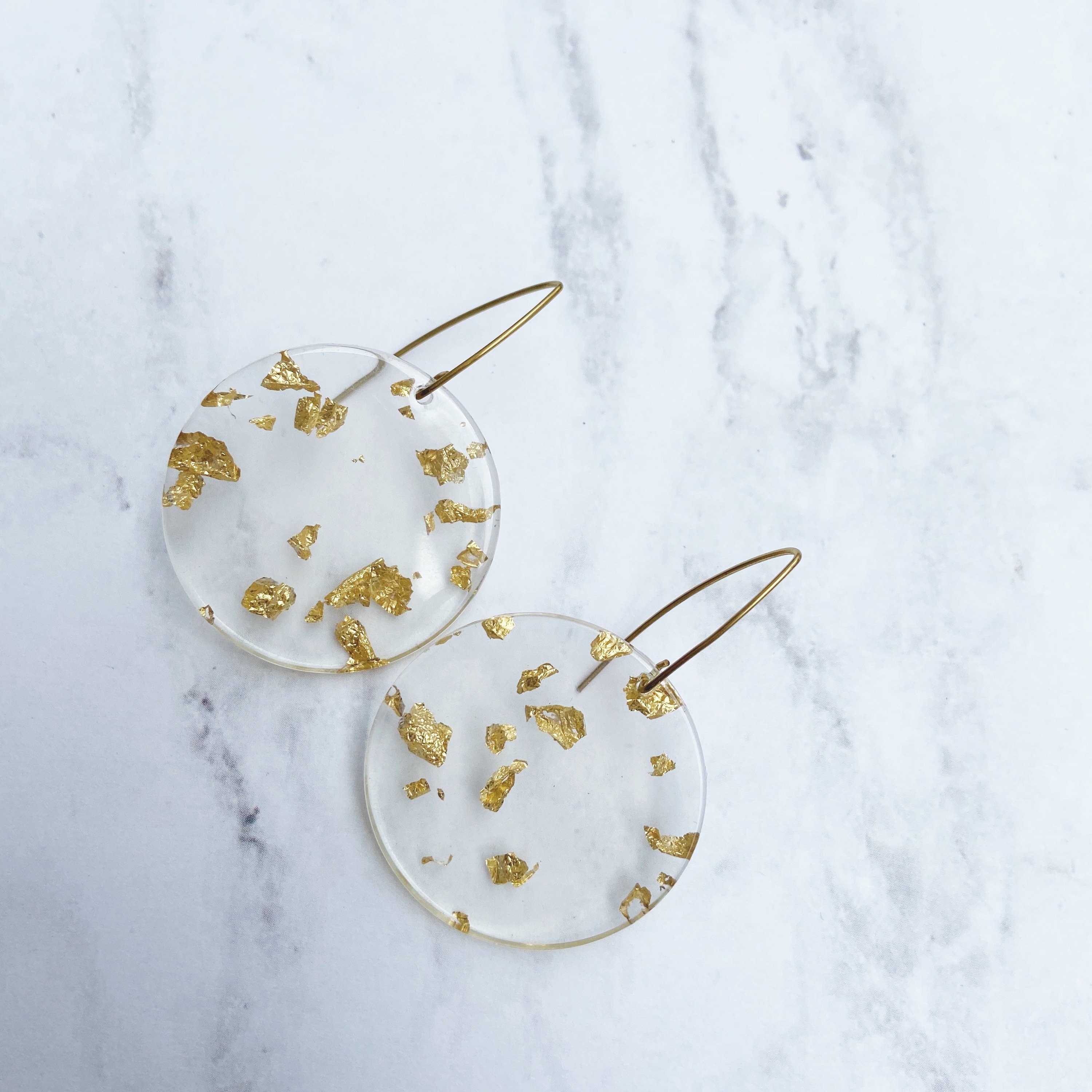Gold Foil Earrings