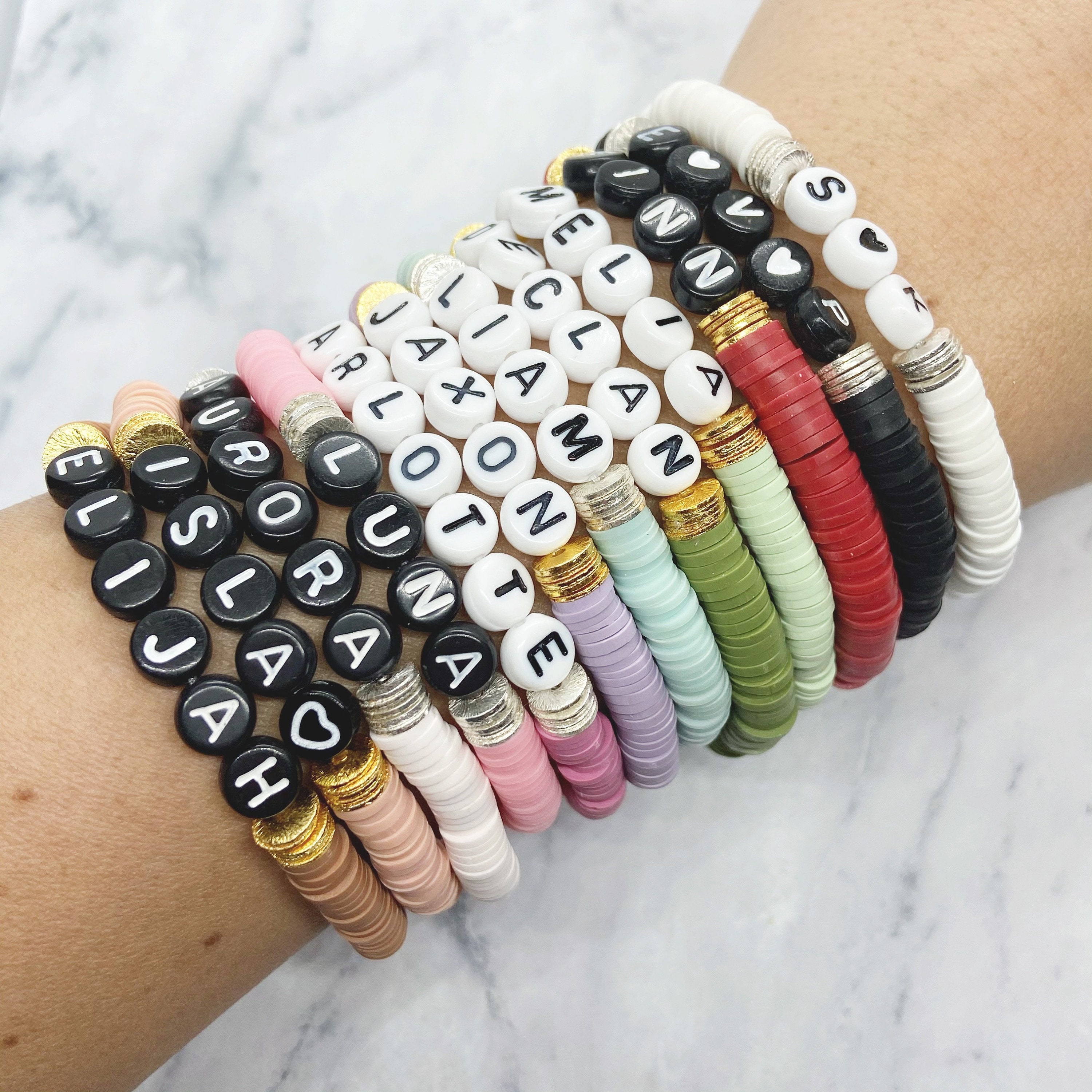 Custom Disc Bracelets