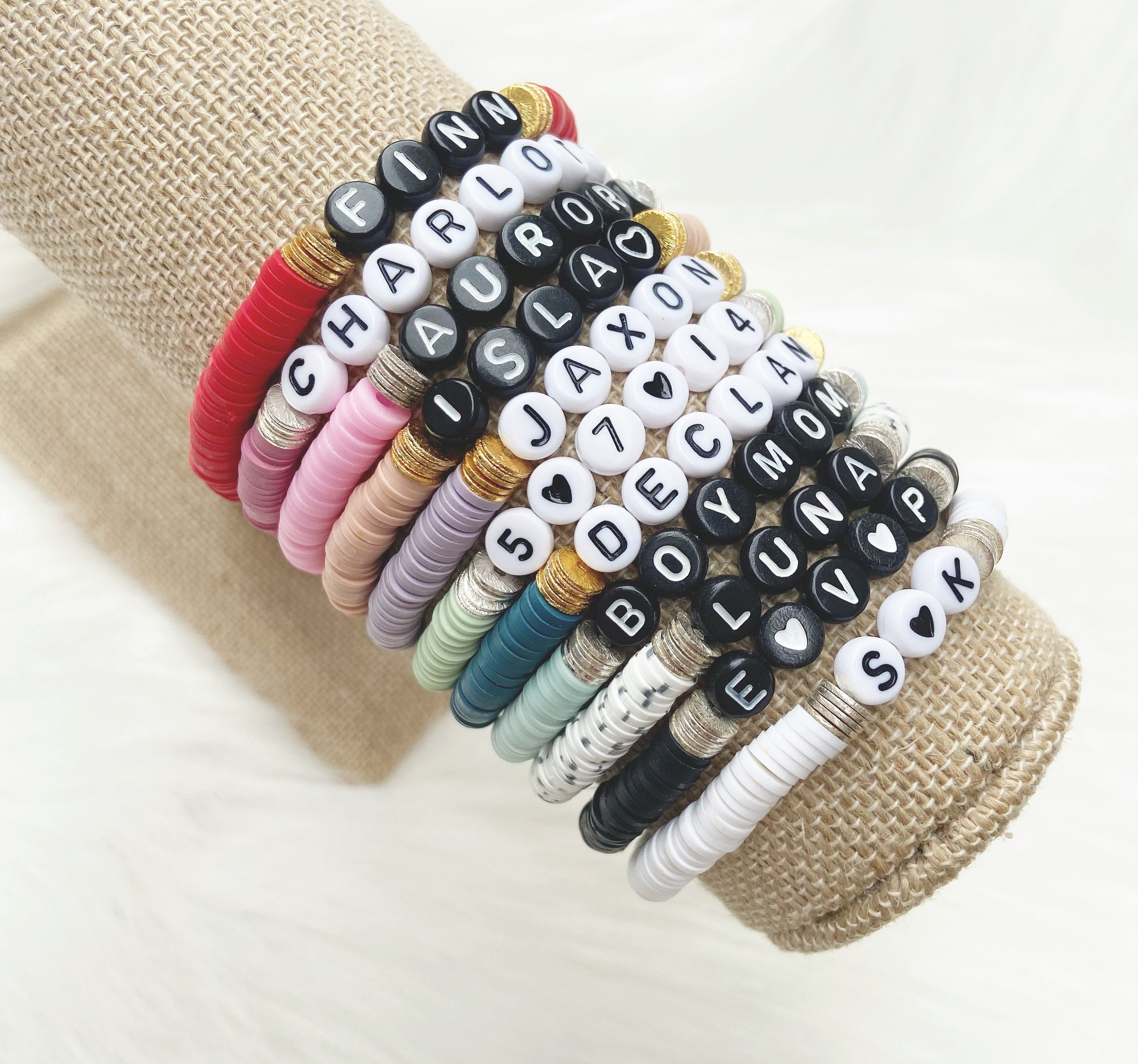 Custom Disc Bracelets