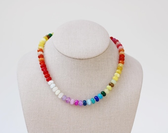 The Eclectic Rainbow Necklace