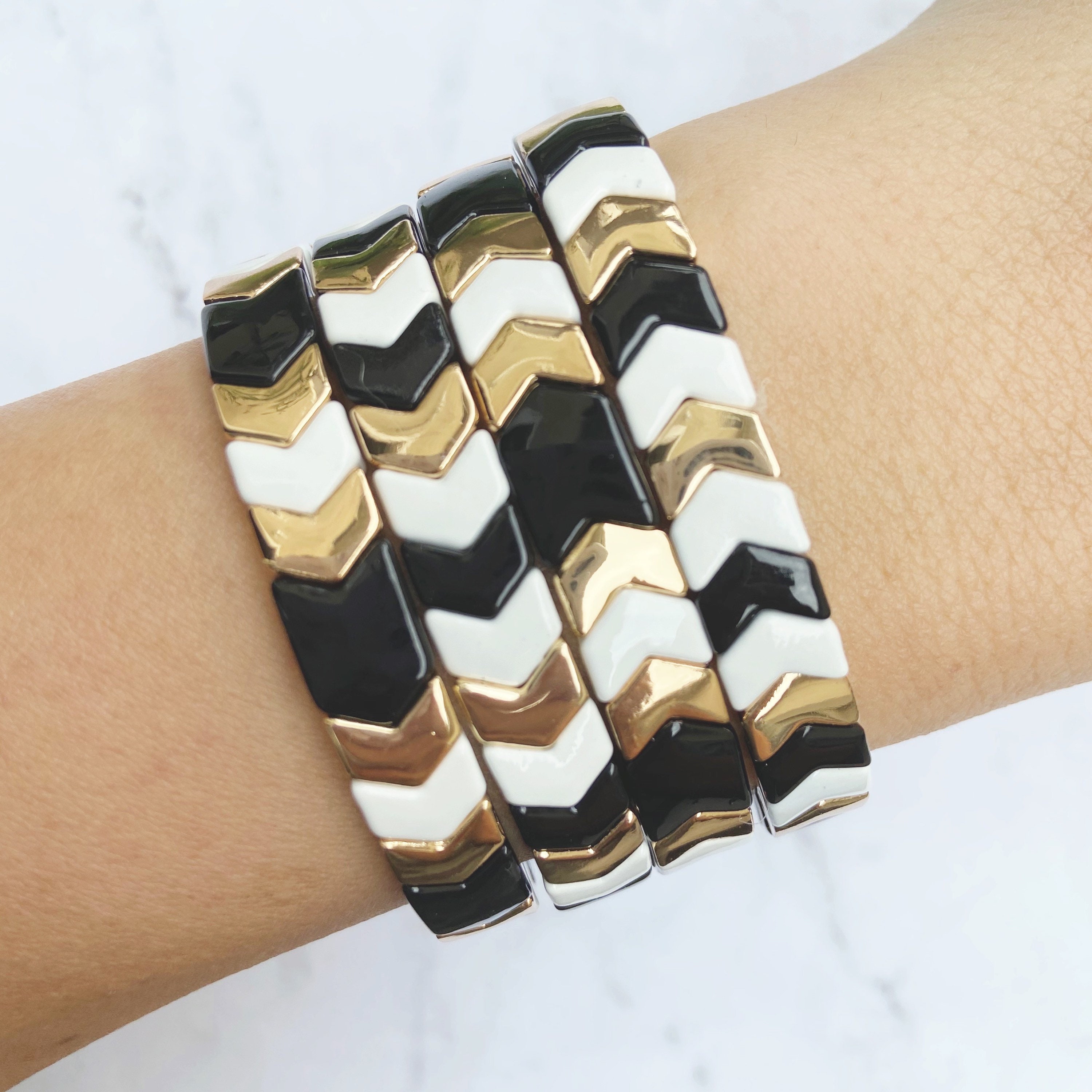 Tile Stretch Bracelets