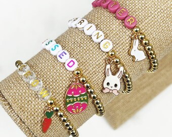 Easter Custom Charm Bracelets