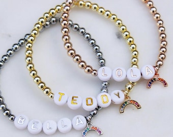 Custom Rainbow Bridge Bracelet