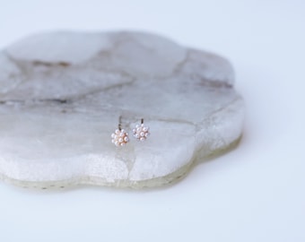 Crystal Pearl Earrings