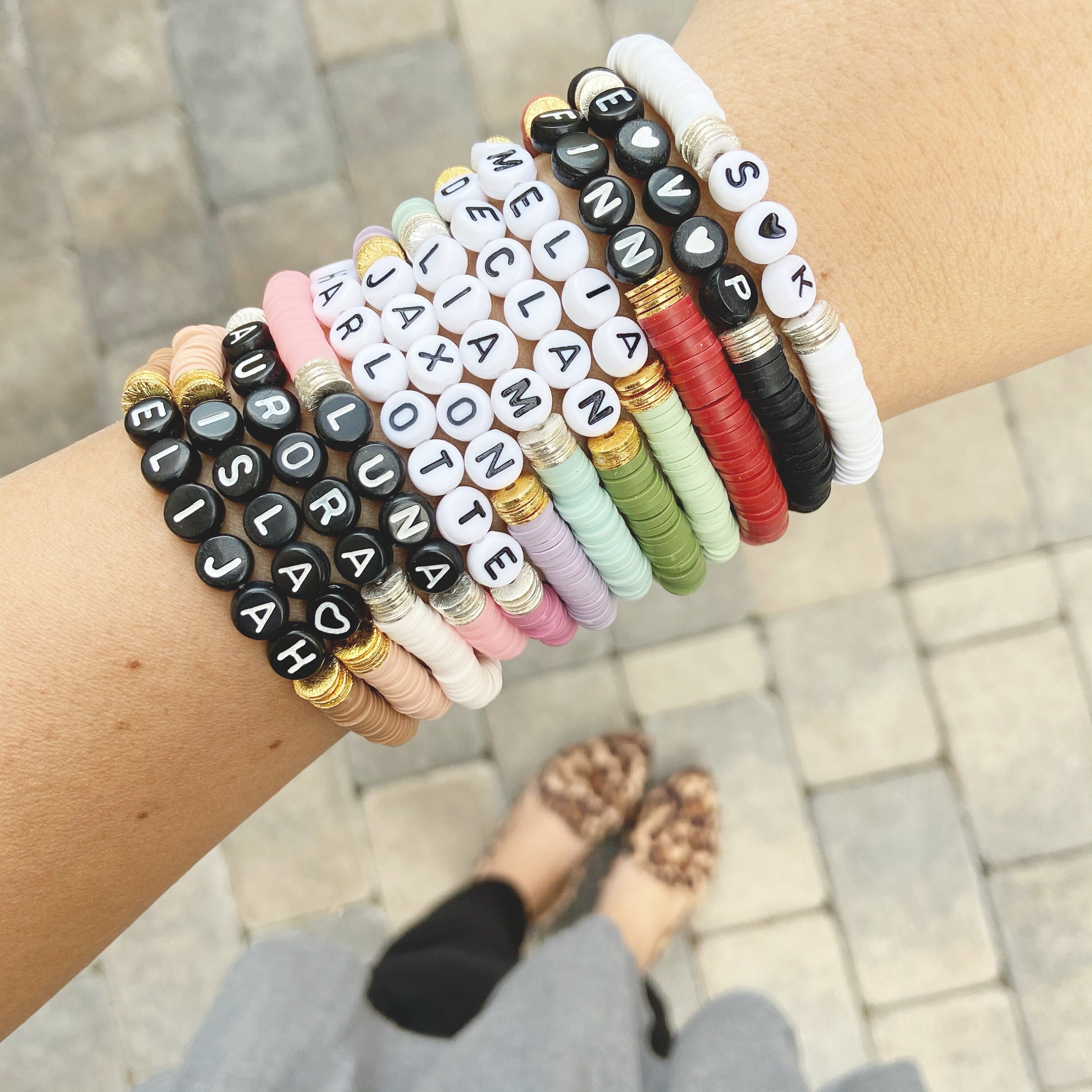 Custom Disc Bracelets