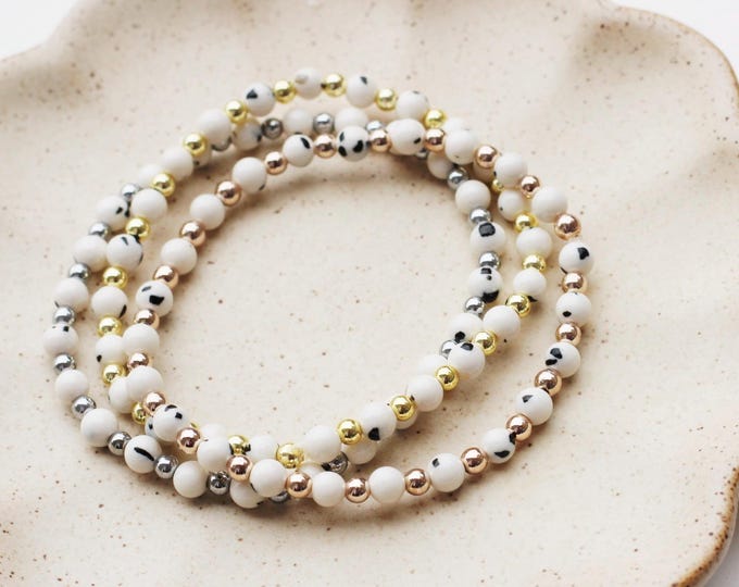 Featured listing image: The Black & White Bracelet