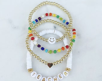 Colorful Bracelet Stack (Set of 4)