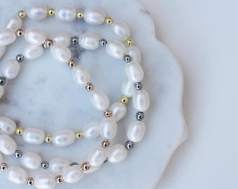 Pearl Stacking Bracelet