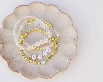 Wedding Date Bracelet