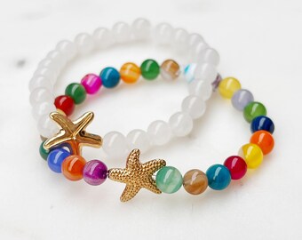 Starfish Bead Bracelets