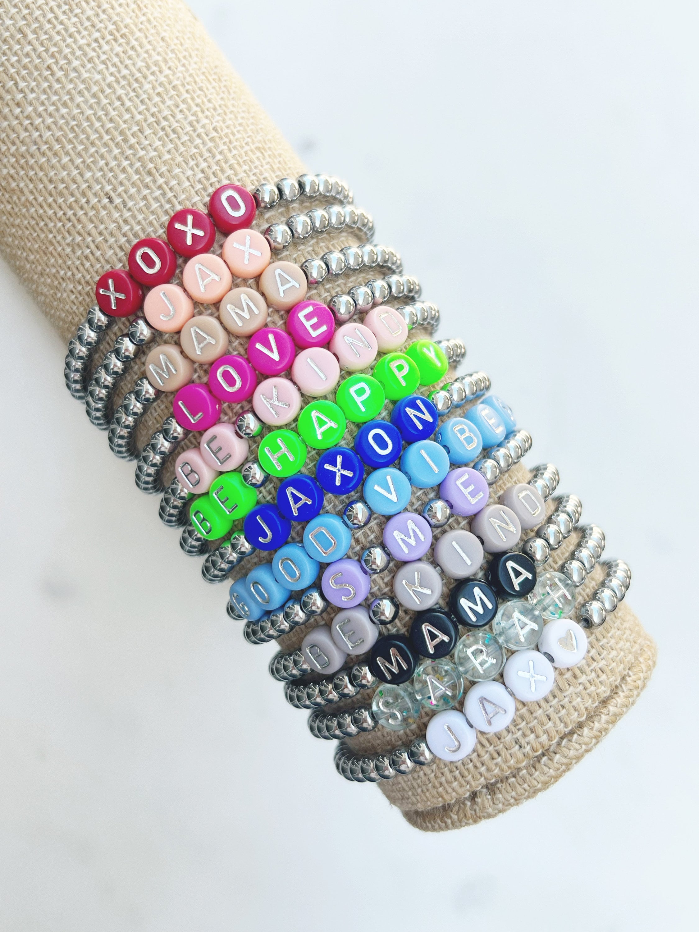 Word of the Year Custom Bracelet – Breathe by Josie