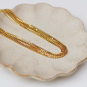 Sparkle Necklace | Round Chain Necklace | Minimalist Necklace | Delicate Chain | Layering Necklace | Simple Chain Necklace | Gold Necklace