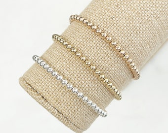 Gold Filled/Sterling Silver Stacking Bracelets