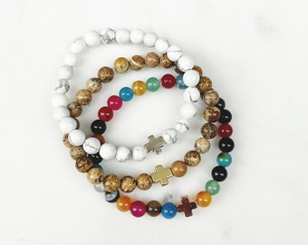 Metal Cross Bracelets