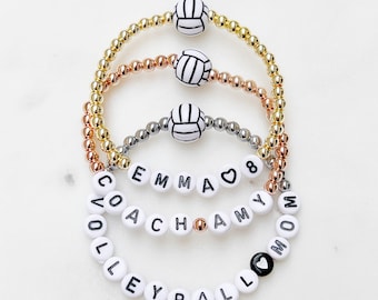 Custom Volleyball Bracelet