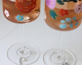 Personalized Name Drink Charms