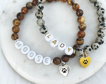 Custom Pet Charm Bracelets