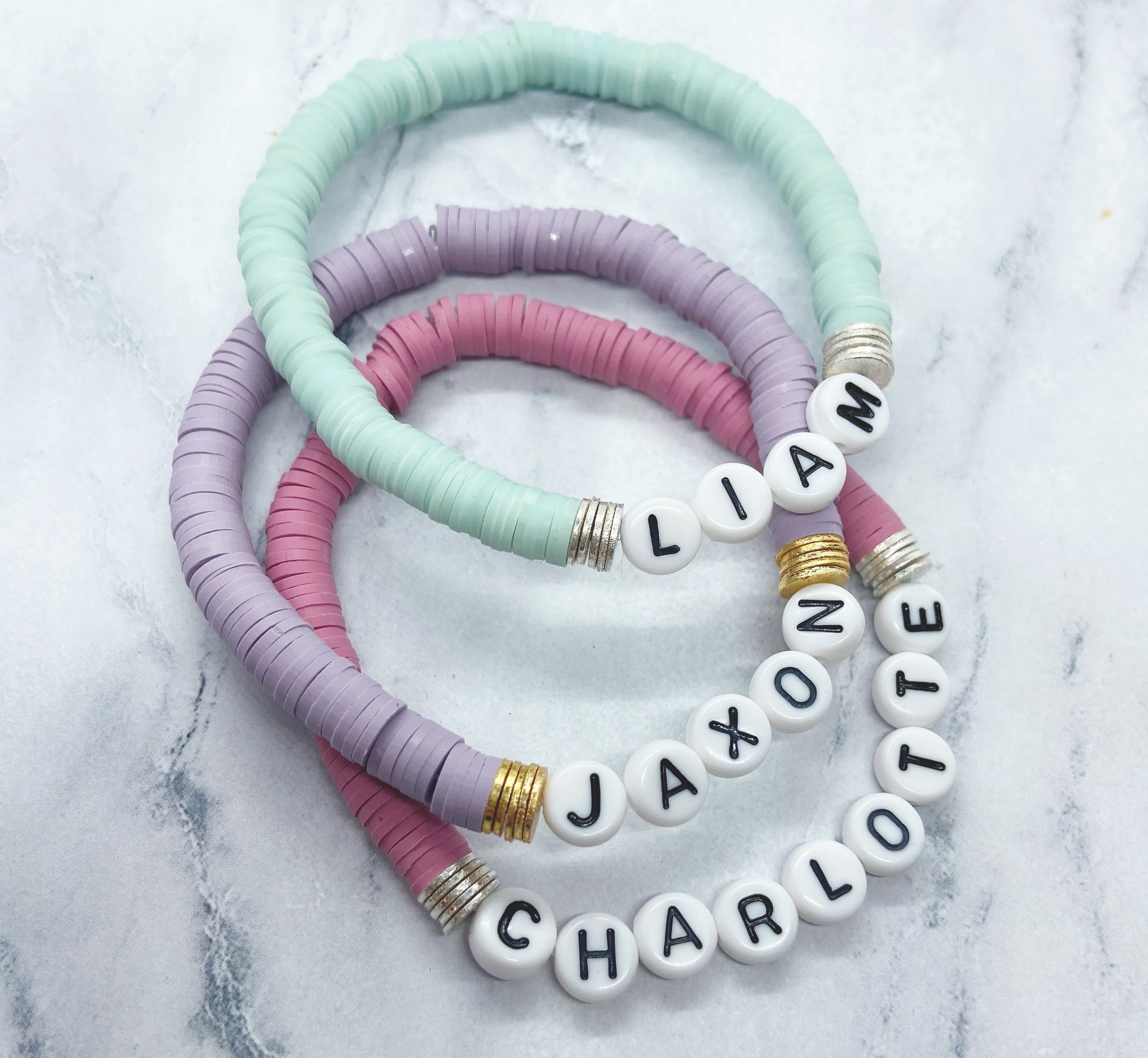 Custom Disc Bracelets